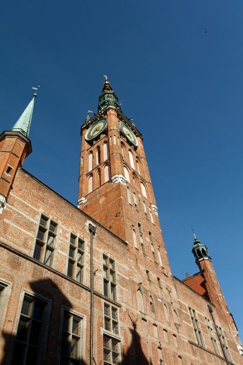 Gdansk - Torre del ayuntamiento de la ciudad principal