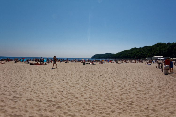 Beach in Gdynia