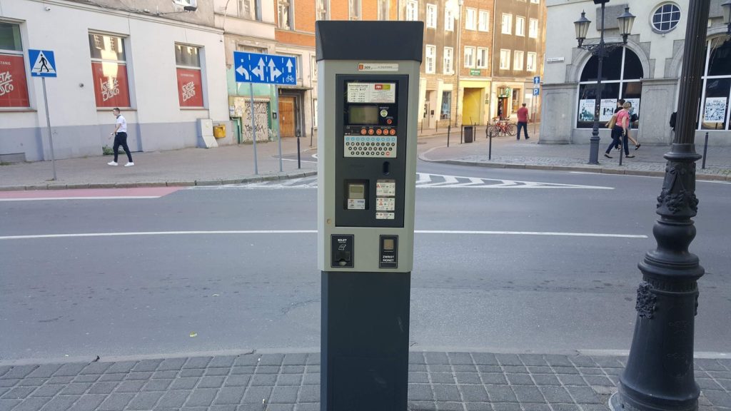 Parkeringsautomat i Gdansk